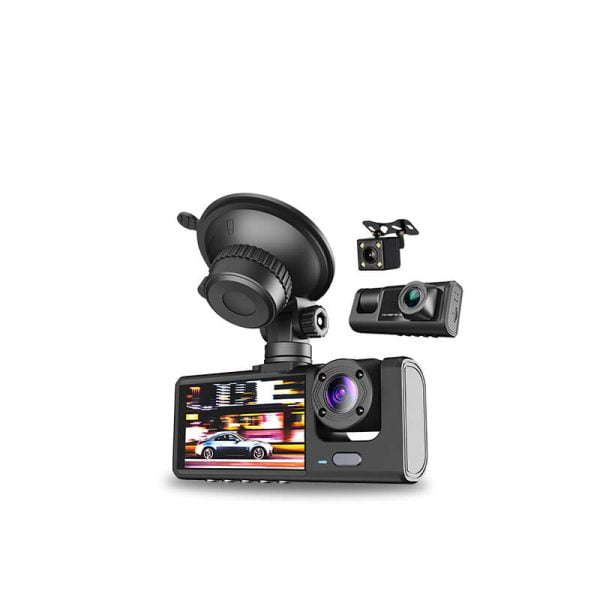 3 Camera Lens Dash Cam