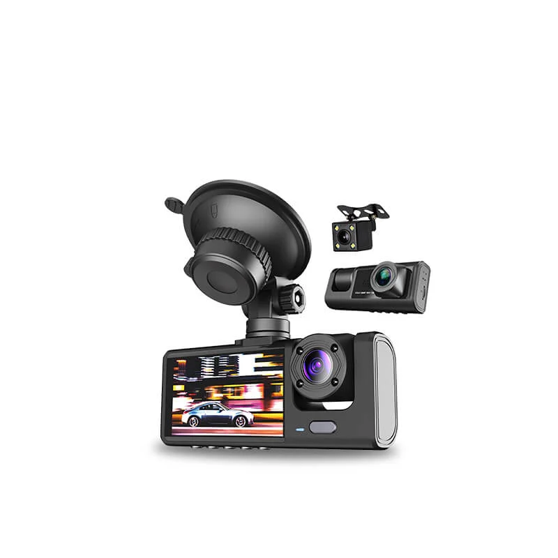3 Camera Lens Dash Cam