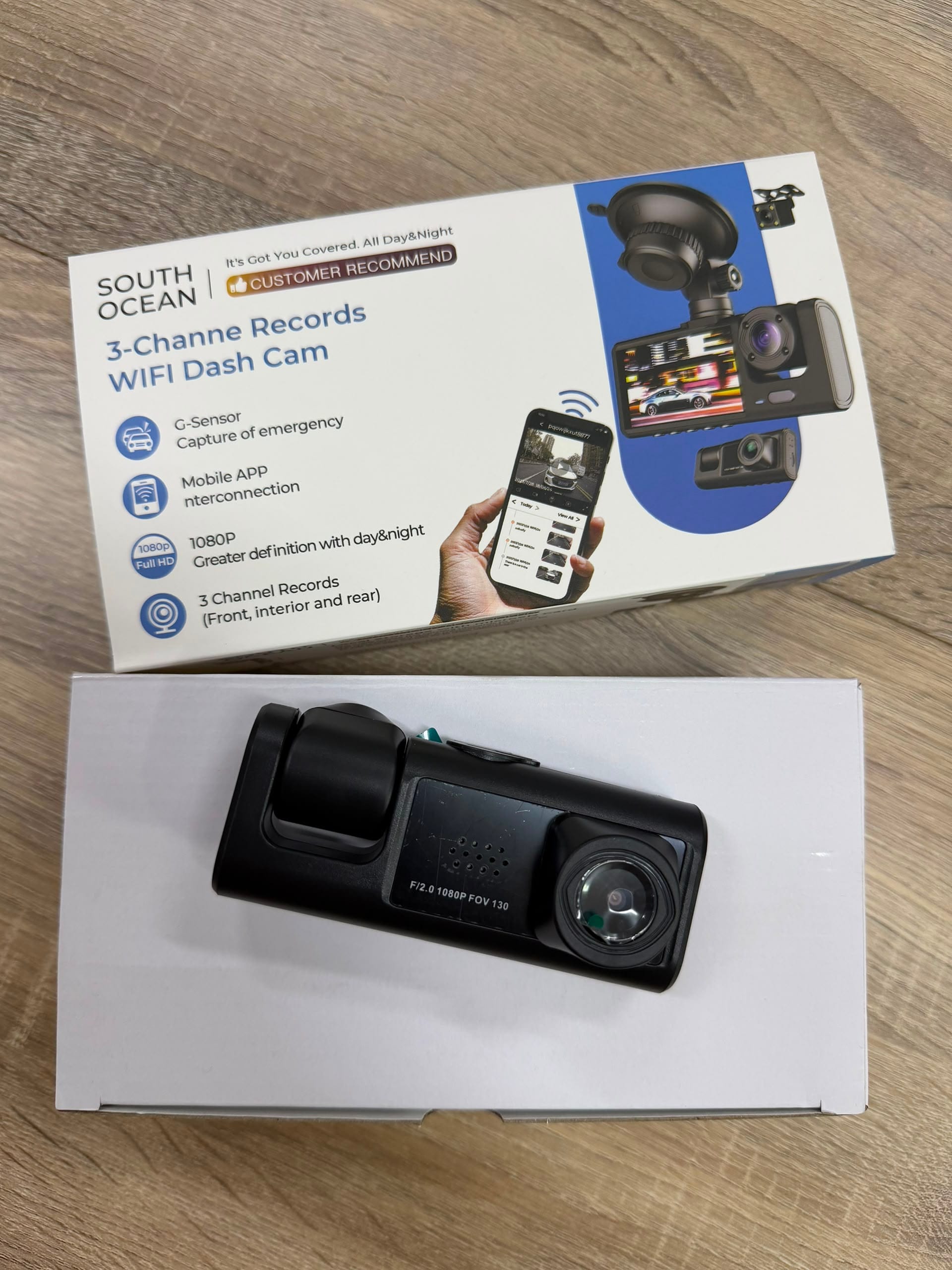 3 Camera Lens Dash Cam - Image 6