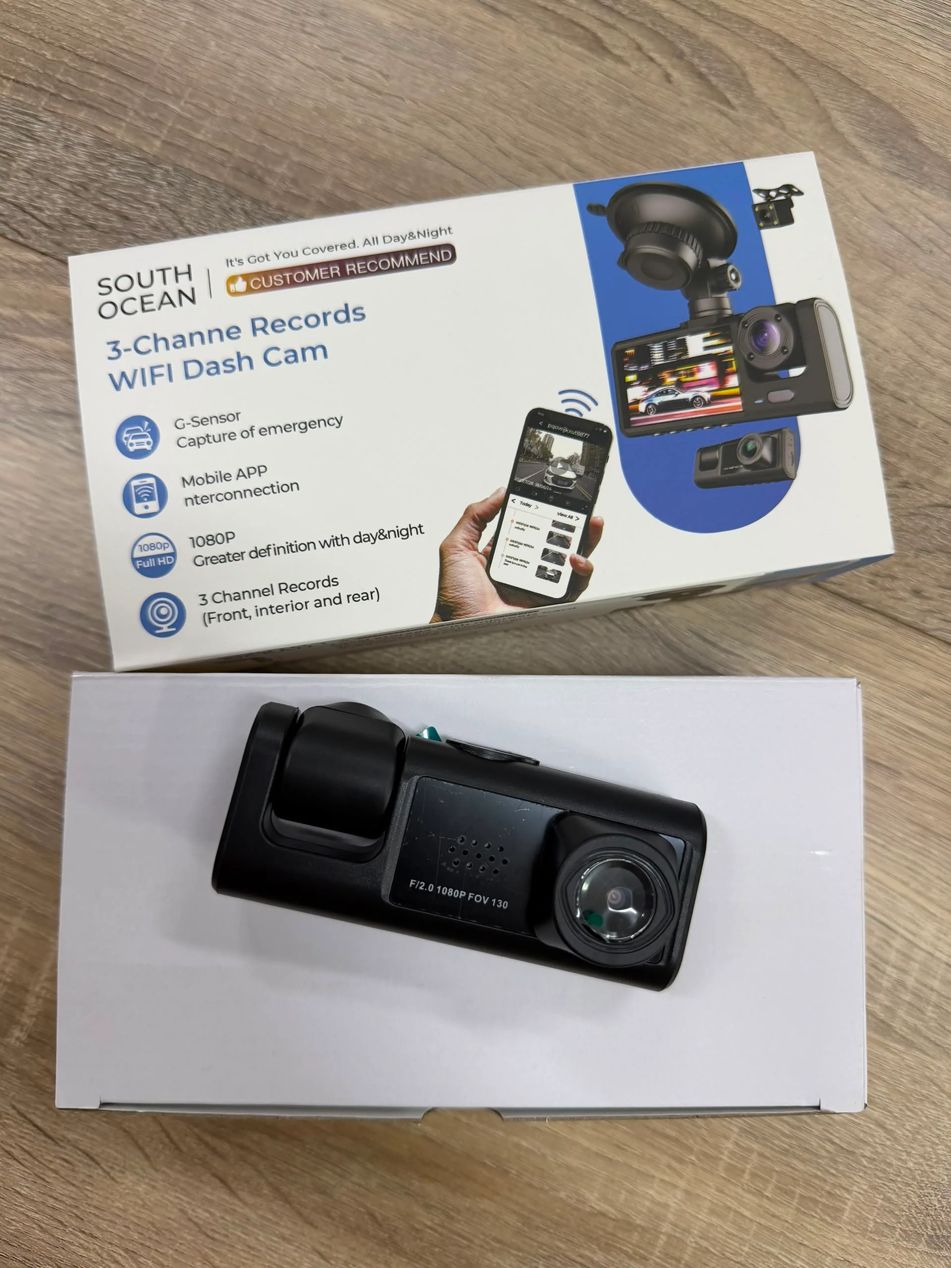 3 Camera Lens Dash Cam - Image 6