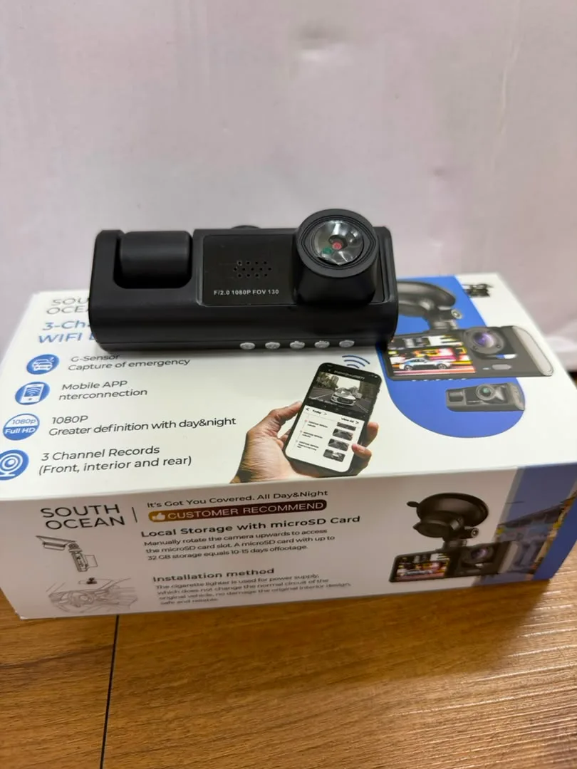 3 Camera Lens Dash Cam - Image 9