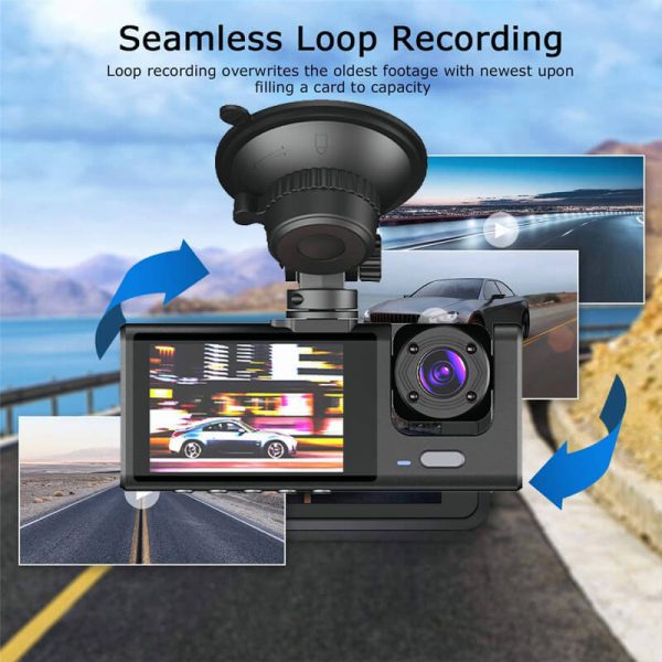 3 Camera Lens Dash Cam - Image 4