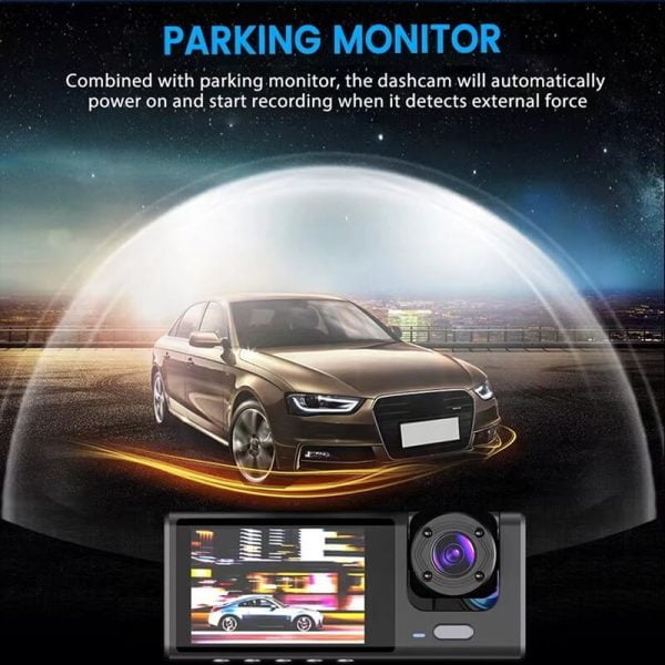 3 Camera Lens Dash Cam - Image 9